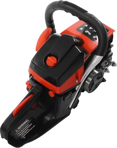 Vista 5 de LOYALHEARTDY Sierra de cadena de 58 cc 2 ciclos 4.4 Hp Sierras de gasolina de mano 18 pulgadas motosierra para árboles de madera corte jardín granja