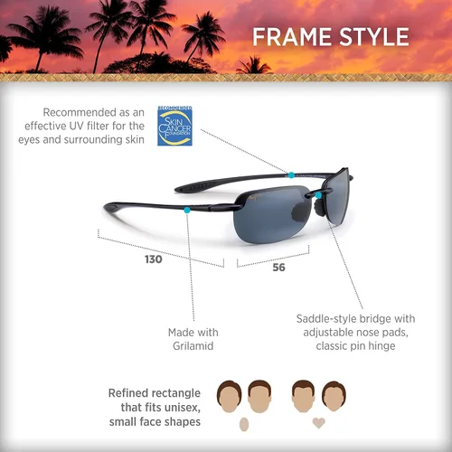 Vista 8 de Maui Jim - Playa de arena unisex, ajuste universal