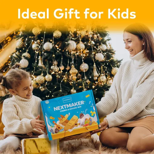 Vista 6 de Makeblock NextMaker - Kit STEM para niños de 8 a 10 años, kit de codificación educativo con ricos recursos de aprendizaje en línea, kit de ciencia