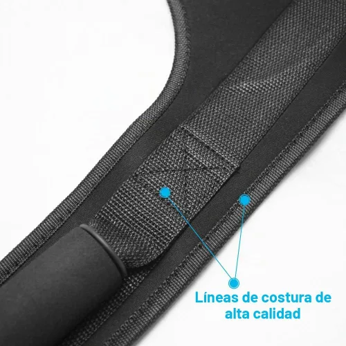 Vista 3 de Ab Crunch Arnés Cable Accesorio Ab Ejercicio Máquina de Cable de Gimnasio Entrenamiento Abdominal Crunch Core Equipo de entrenamiento muscular