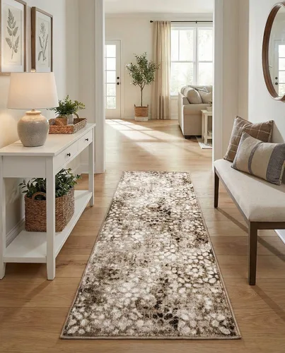 Vista 25 de Rugs.com Alfombra de la colección Monte Carlo, alfombra mediana marrón de 2 pies 2 pulgadas x 3 pies perfecta para salas de estar, comedores grandes