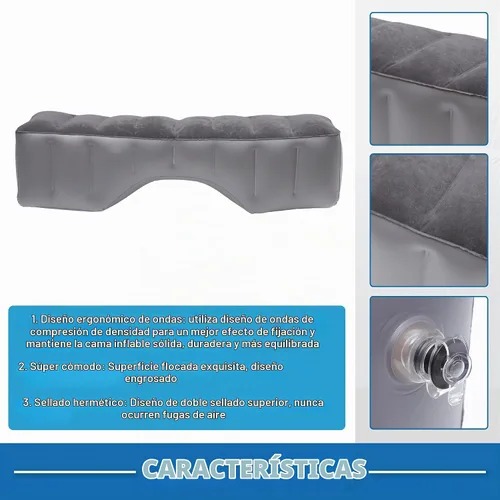Vista 5 de Colchón de vehículo Colchoneta para dormir Asiento trasero Cama