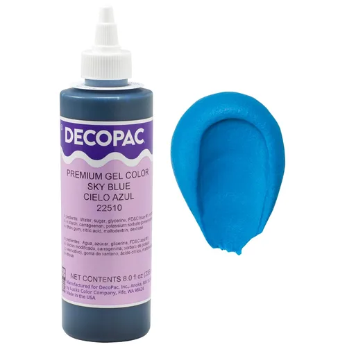 Vista 35 de DecoPac Colorante alimentario de gel prémium Colorante negro para hornear 8 onzas Crema de mantequilla de color, fondant, gel de glaseado