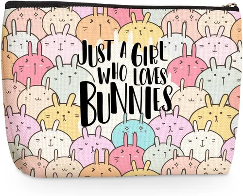 Vista 8 de Funny A Girl Loves Animals Pickles - Bolsa de maquillaje para cosméticos, bolsa de viaje para fiestas de animales, artículos de decoración