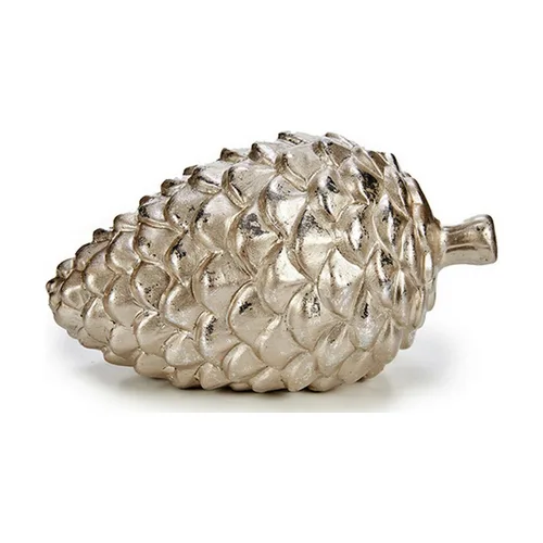 Vista 2 de Figura Decorativa Krist+ Dorado Plateado Plata Piña 9 x 10 x 16 cm