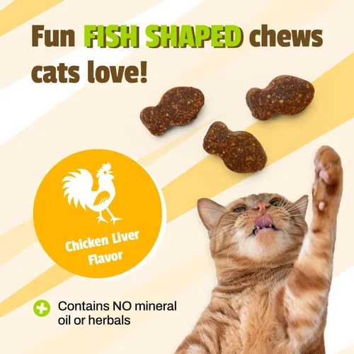 Vista 5 de Pet Naturals UT Support Suplemento del tracto urinario para gatos, 60 masticables