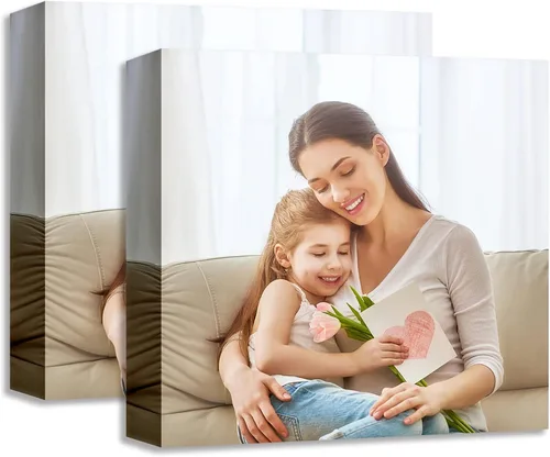 Vista 37 de YK artwood Lienzo Personalizado Subir Imágenes 12x16 pulgadas - Impresiones de Lienzo Personalizadas con Tus Fotos - Cuadros de Lienzo