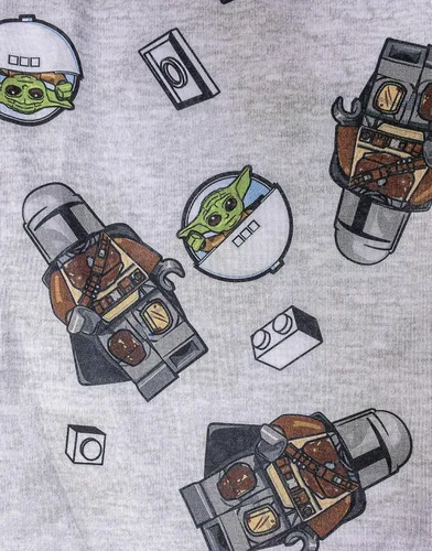 Vista 5 de LEGO Star Wars - Conjunto de pijama de 2 piezas para niños, talla 45 a 1012