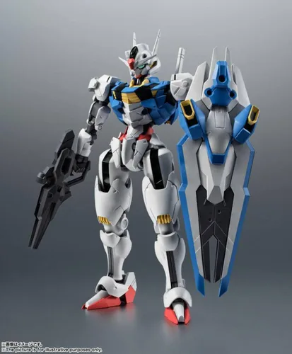 Vista 2 de TAMASHII NATIONS - Mobile Suit Gundam: La Bruja de Mercurio - Versión Aérea Gundam A.N.I.M.E., Bandai Spirits The Robot Spirits Coleccionable