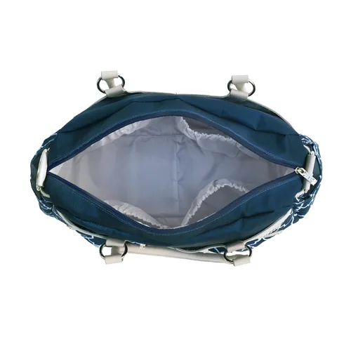 Vista 3 de Bolsa pañalera JJ Cole, talla única , Azul marino estilo pérgola