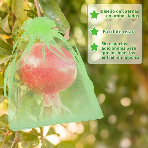 Vista 6 de Boao 200 bolsas de protección de frutas