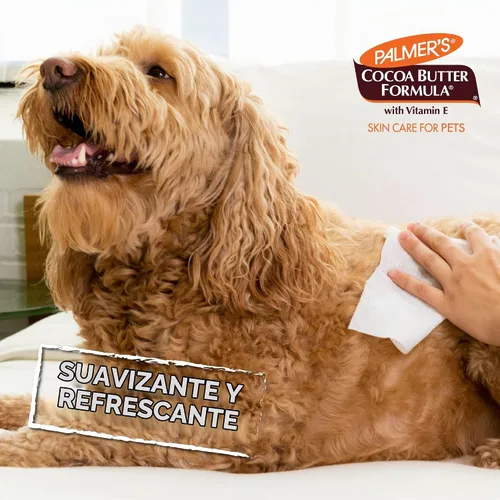 Vista 7 de Palmers for Pets - Toallitas refrescantes de manteca de cacao para perros