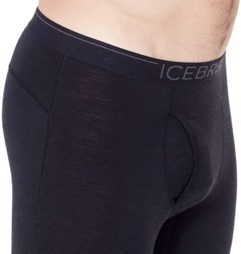 Vista 4 de Icebreaker Merino Men's 200 Oasis Cold Weather Leggings with Fly, Wool Base Layer Thermal Pants