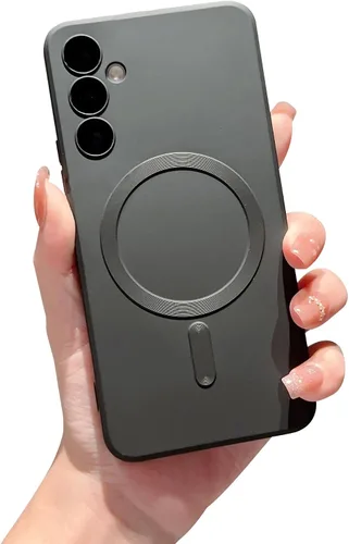 Vista 10 de phylla Funda para teléfono Samsung S21 FE [compatible con MagSafe] Funda magnética de lujo de color sólido protección completa de la cámara cubierta
