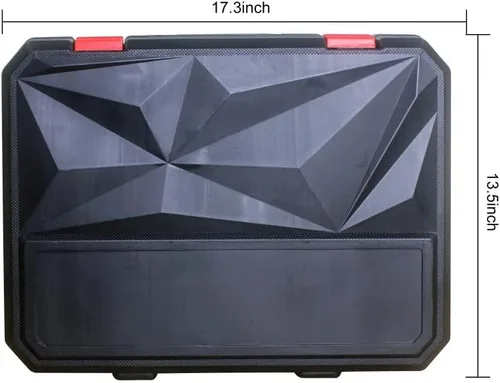 Vista 7 de Juego de herramientas mecánicas de 239 piezas con organizador de caja de herramientas, caja de herramientas portátil con cerradura, perfecto