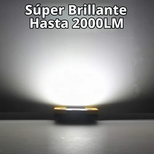 Vista 7 de T-SUN Luz de trabajo LED recargable, 30W 2000LM COB Utility Light,2 Pack 6000K-30W-COB