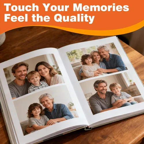 Vista 6 de Uinkit Papel fotográfico brillante de doble cara 4x6 54lb para tinta de color 200Gsm Paquete de valor a granel para imprimir imágenes 4x6 9.5Mil