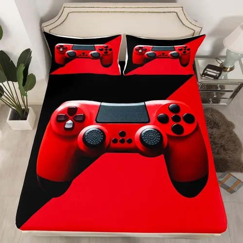 Vista 43 de Erosebridal Juego de sábanas de ratas para niños, tamaño Queen, juego de ropa de cama con diseño de roedores de ratón, divertido diseño de animales