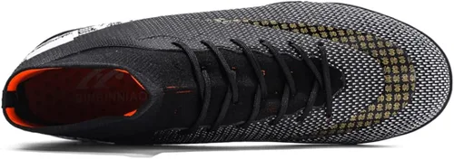 Vista 3 de WCCICSS Botas de fútbol para hombre, zapatos de fútbol sala, tenis de fútbol TF Competition para exteriores e interiores