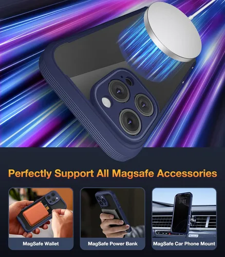 Vista 929 de DIACLARA - Funda transparente compatible con iPhone XR 6.1 pulgadas 2018