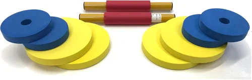 Vista 3 de Redmon For Kids Fun and Fitness - Juego de mancuernas multicolor, 14 piezas