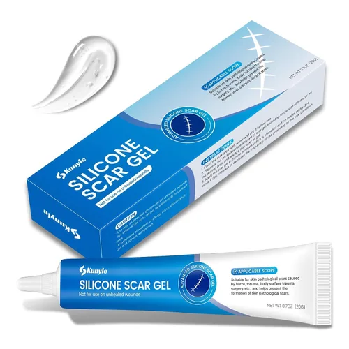 Vista 10 de Crema Cicatricial, Gel de Silicona para Cicatrices, Crema Avanzada para Eliminar Cicatrices Quirúrgicas, Eliminación de Estrías, Eliminación