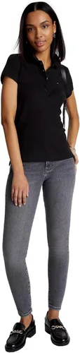 Vista 2 de Tommy Hilfiger Polo de piqué de manga corta para mujer