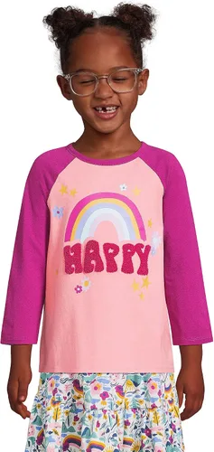 Vista 2 de Lands' End Camiseta gráfica para niñas