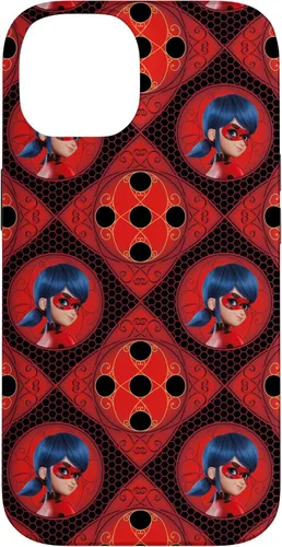Vista 4 de Miraculous Ladybug and Cat Noir The Movie LB Pattern Case para iPhone 17
