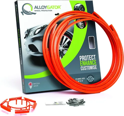Vista 14 de AlloyGator Protector de Llanta Dorado para Ruedas de Automóvil (Se Adapta a Ruedas de 12-24" de Diámetro) - Paquete de 4 Protectores de Rueda