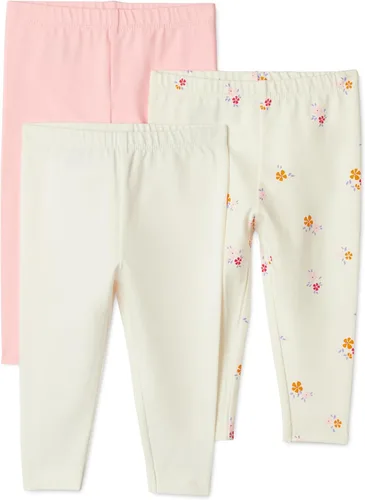 Vista 19 de Amazon Essentials x Sofia Grainge - Leggings unisex de algodón transpirable hasta el tobillo, paquete de 3 Azul / Rayas