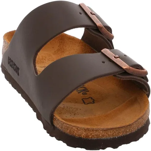 Vista 5 de Birkenstock - Sandalias Arizona unisex con plantilla suave ancho estrecho