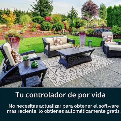 Vista 8 de Rachio 3 Paquete inteligente: Controlador de 8 zonas con carcasa para exteriores
