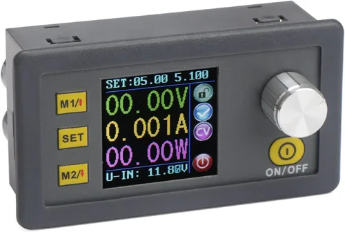 Vista 7 de DROK Regulador de Voltaje Ajustable CC, Convertidor Buck Boost 6.0V-36V 9v 12v a CC 0.6-36V 24v 5A Panel de Fuente de Alimentación, Módulo
