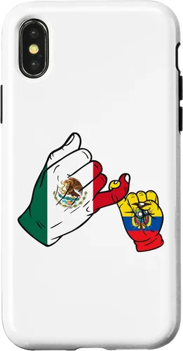 Vista 4 de iPhone 15 Parent and child Mexico Ecuador family Case