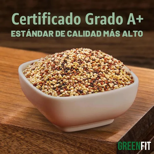 Vista 3 de OA QUINOA Now Greenfit Quinua Tricolor Orgánica Royal (5 Lb)
