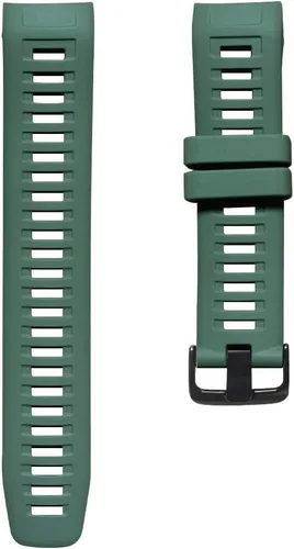 Vista 8 de Threeeggs Correa de repuesto compatible con Garmin Instinct Bands, correa de silicona suave compatible con Garmin Instinct 2, solar, táctica, Rojo
