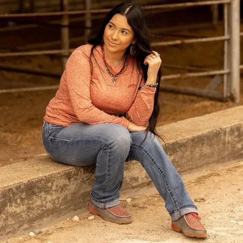 Vista 7 de Twisted X Mocasines para conducir, chukka de trabajo para mujer
