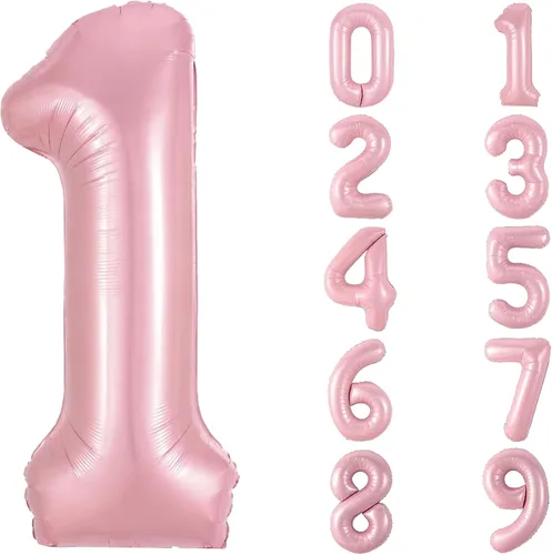 Vista 155 de Globos gigantes de números negros de 40 pulgadas, globos de aluminio de Mylar con helio para cumpleaños, globo número 0 para decoración de fiestas
