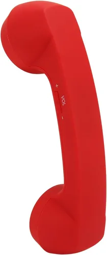 Vista 11 de Dpofirs Auricular de teléfono retro Bluetooth, receptor de teléfono móvil inalámbrico con micrófono de altavoz HD, diseño inalámbrico recargable