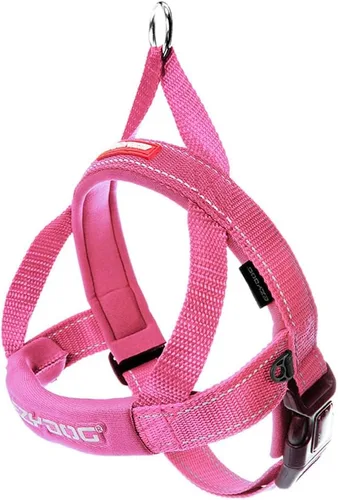 Vista 11 de Arnés ajustable para perro de EzyDog, XXS, Negro Fast One-Click Buckle, Adjustable Fit, Strong Reinforced Materials, Reflective Stitching, No Pull
