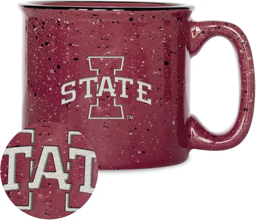 Vista 42 de Rico Industries NCAA Speckle 12oz Laser Engraved Campfire Mug