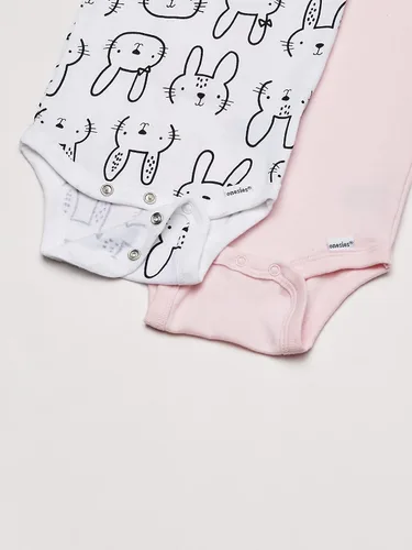 Vista 5 de Gerber Onesies Paquete de 8 mamelucos de manga corta para niñas bebés