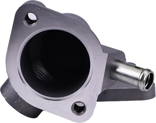 Vista 2 de FridayParts - Brida de termostato de carcasa inferior 6674167 19223-72705 compatible con motor Kubota V2203 V2003T Bobcat excavadora 325 328 331 334