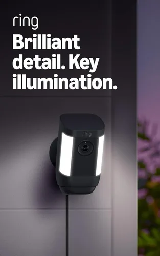 Vista 10 de [Usado] Ring Spotlight Cam Pro, Batería Detección de movimiento 3D, conversación bidireccional con Audio+ y Wi-Fi de doble banda (versión 2022)