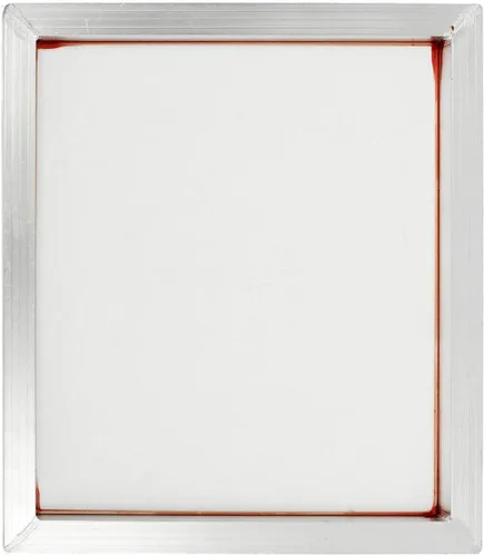 Vista 8 de INTSUPERMAI Marco de pantalla de seda de aluminio de 18 pulgadas x 20 pulgadas con marco de impresión de pantalla de seda preestirado blanco