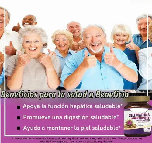 Vista 5 de Suplemento Alimenticio con Silimarina, Cardo Mariano, Diente de León, Hinojo, Complejo B y Regaliz 120 Cápsulas Fórmula Herbal con Antioxidantes