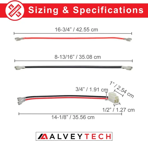 Vista 4 de AlveyTech Paquete de baterías prémium de 24 voltios para el scooter eléctrico Razor RX200 (rango estándar de 7 Ah, todas las versiones), juego de 2