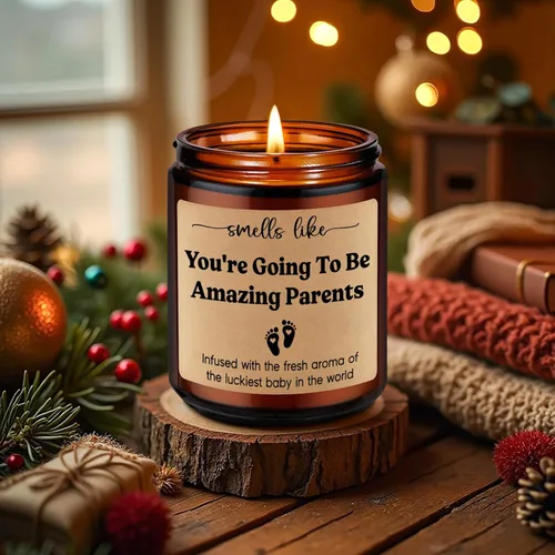 Vista 7 de Velas GSPY, regalos para padres nuevos para parejas, mamá futura ser