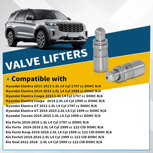 Vista 5 de Elevador hidráulico de la válvula de EPChunMi 8pcs para Hyundai Kia 1.8L 2.0L 24610-2E000